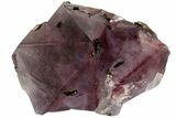 Hematite Included Amethyst Crystal Cluster with Epidote - China #221170-2